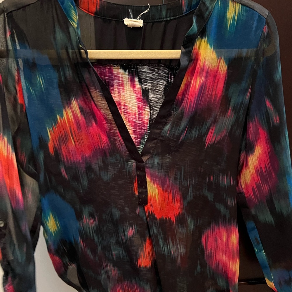 Womens colorful blouse